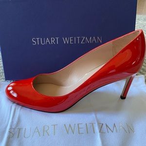 Stuart Weitzman Moody pump in Pimento